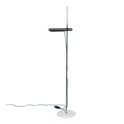 Lampadaire minimaliste Baltensweiler, lampadaire midmod des années 70