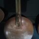 Set of 4 vintage copper cookware