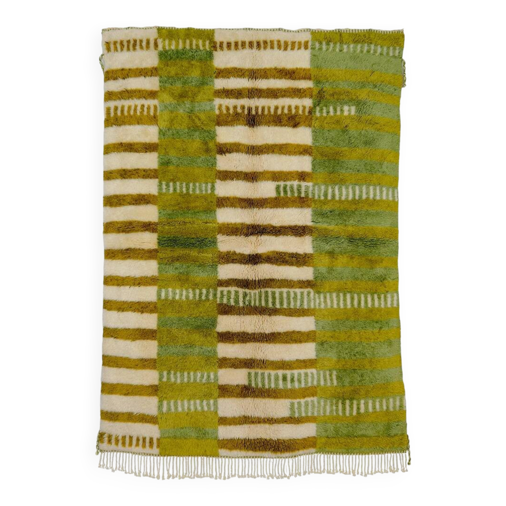 Oudaya | Lawyer, Epsom and green army | 198 cm x 290 cm