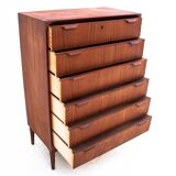 Teak chest of drawers, Denmark, 1960