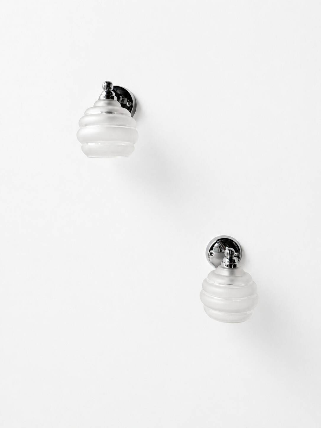 Vintage Art Deco wall lights