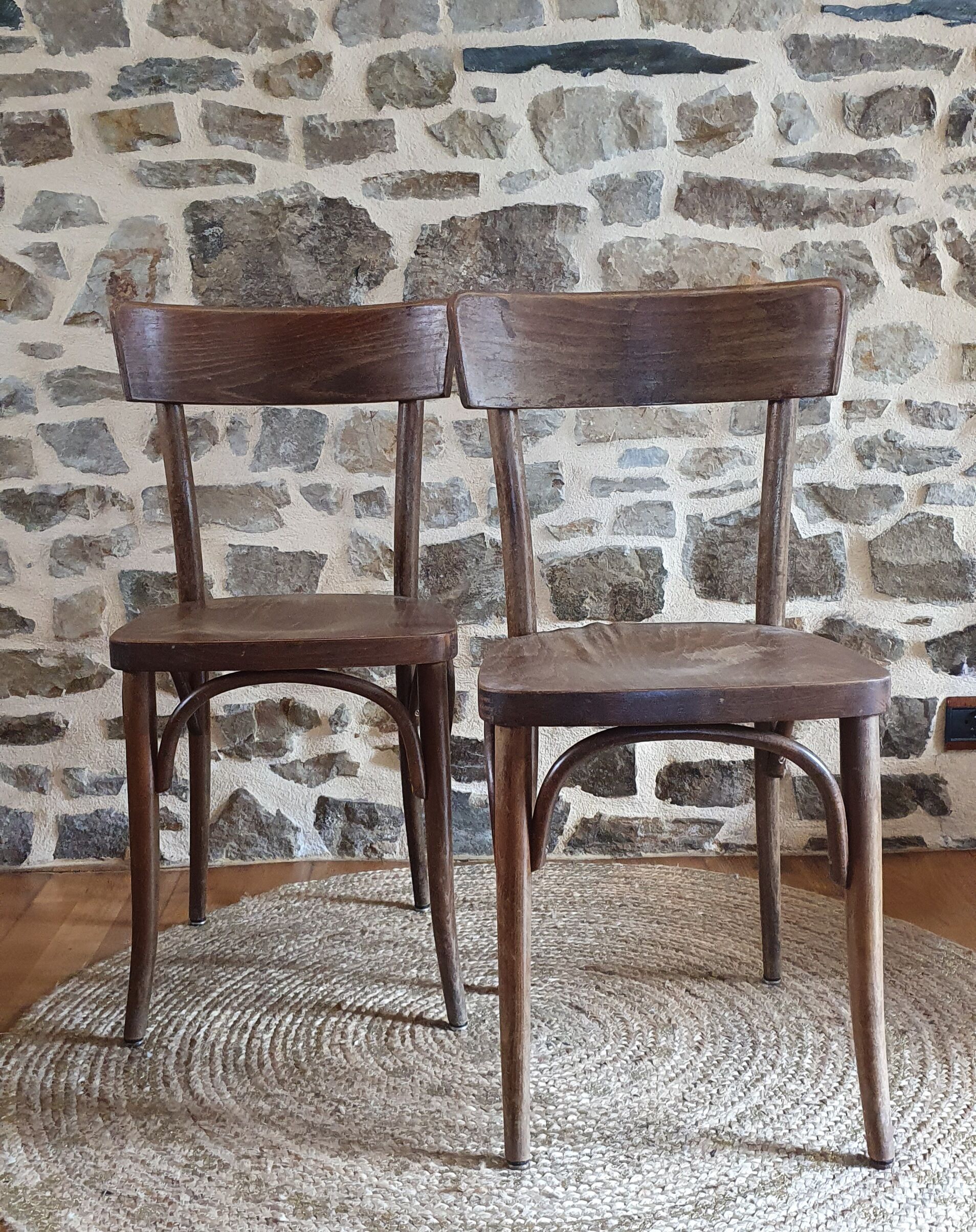 Thonet bistro chairs