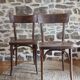 Chaises bistrot Thonet