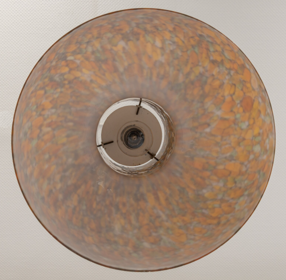 Glass suspension by Peill Putzler Germany 1970