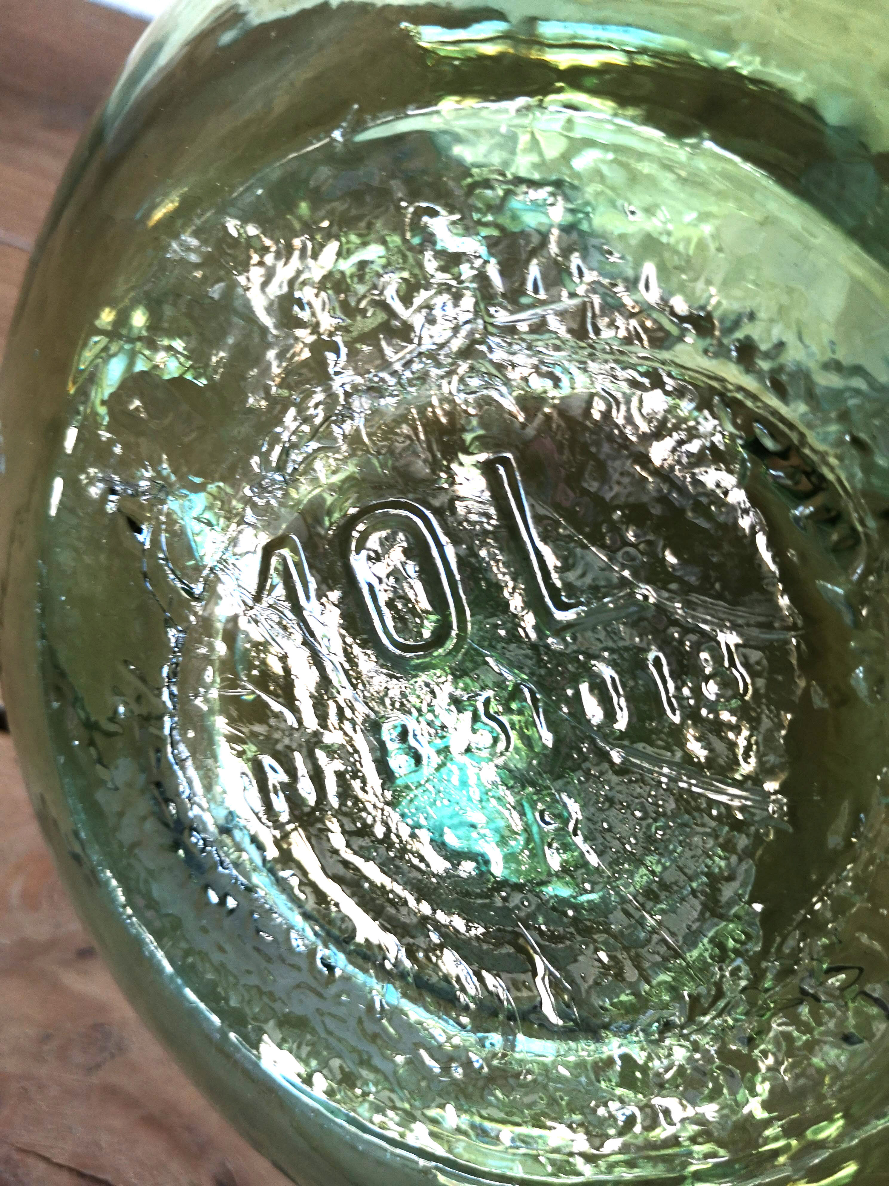Green 10L demijohn