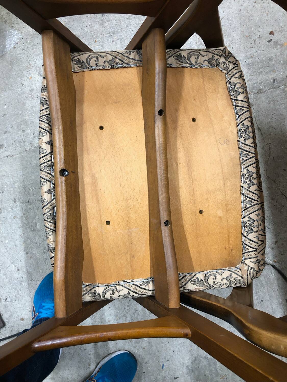 Set of 4 teak chairs, Denmark, 1960