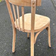 Set of 6 Baumann chairs No. 43, raw wood, ready to paint or sand