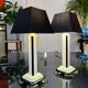 Modernist Art Deco lamps in opaline - 20th century lighting - Modern Design