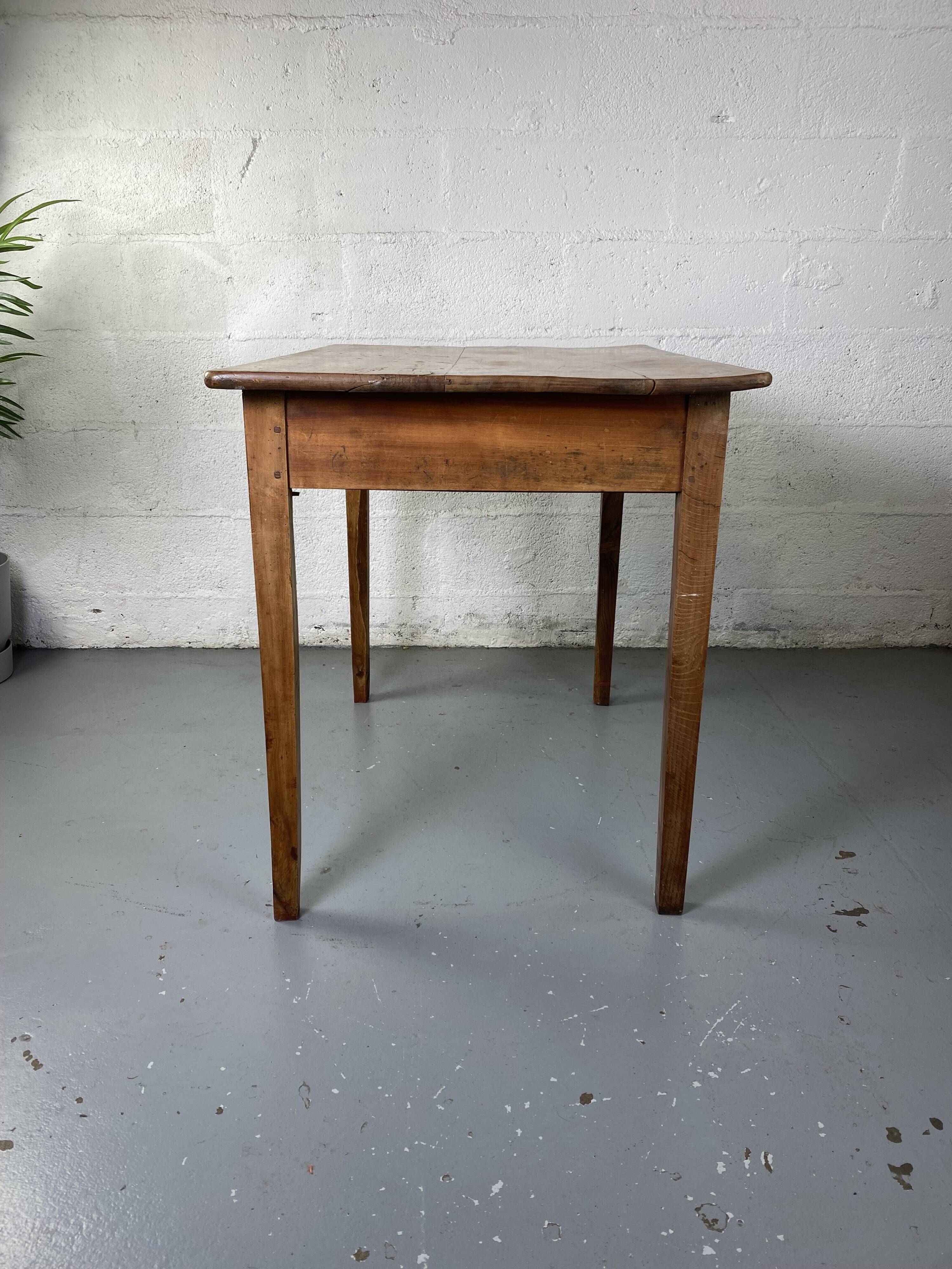 Small old kitchen table