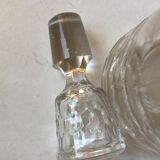 Old crystal decanter snipped