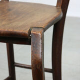 Antique Patinated Children's Chair, 1890s