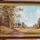 Oil on canvas landscape