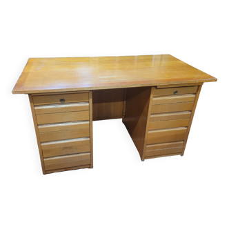 Vintage oak desk from the 60s