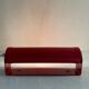 Red metal wall light