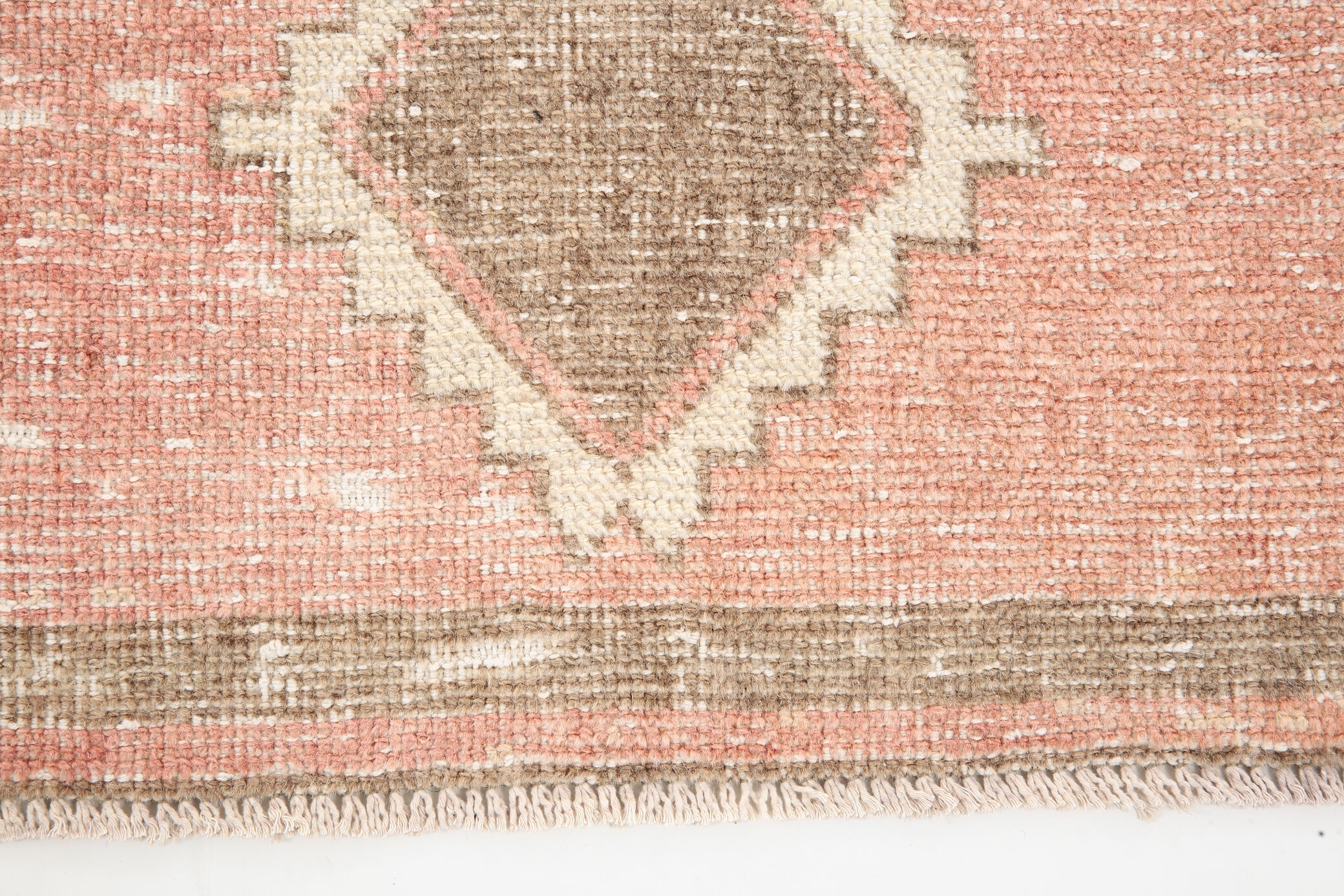 3x12 geometric neutral turkish runner rug, 379x91cm