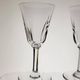 6 crystal glasses Saint Louis model Cerdagne