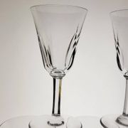 6 crystal glasses Saint Louis model Cerdagne
