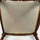 Fauteuil de coin à dossier lyre, vers 1900