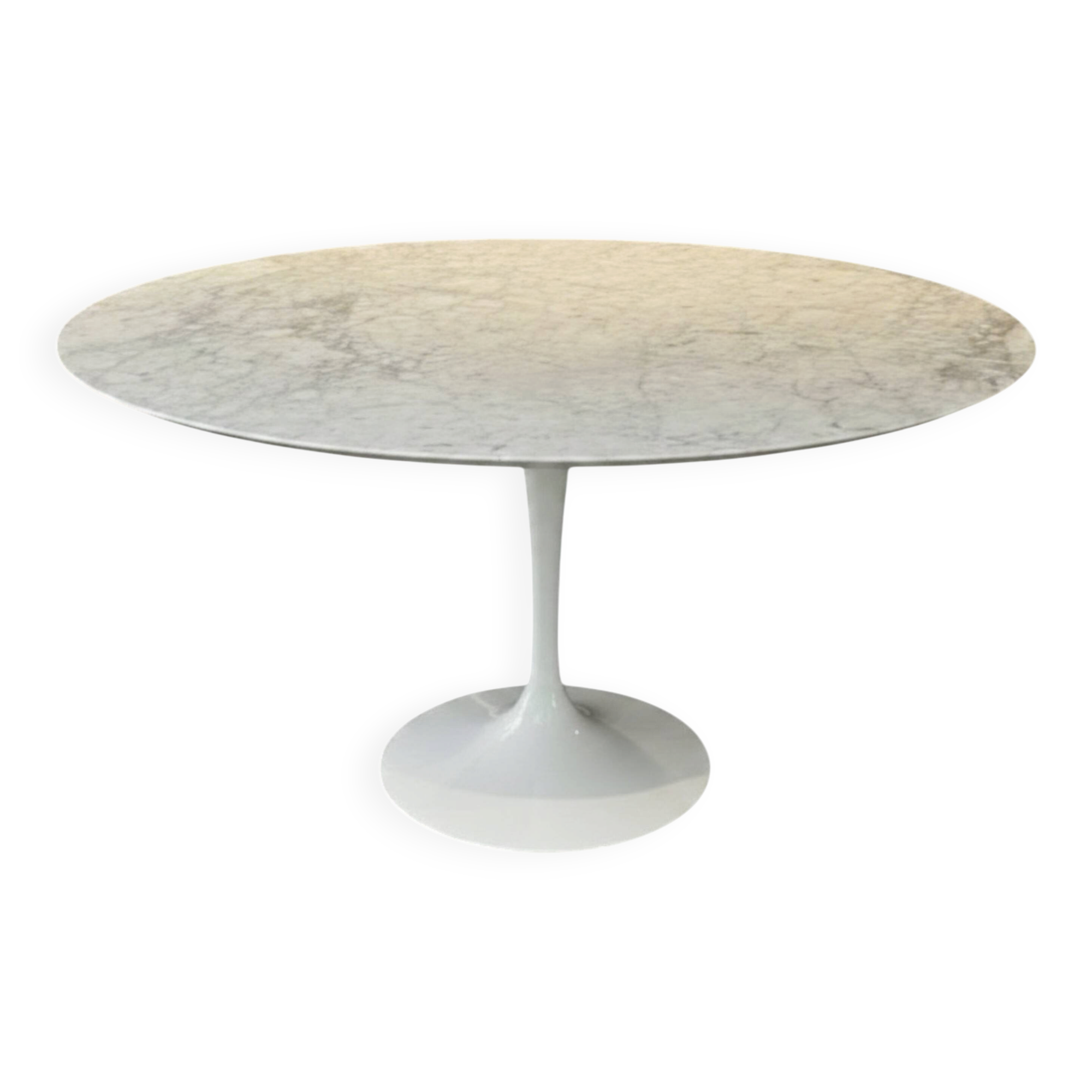 Table à manger Tulip NEUVE en marbre ⌀ 120 cm par Eero Saarinen pour Knoll
