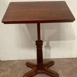Louis Philippe system table in mahogany, 19th century