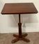 Louis Philippe system table in mahogany, 19th century