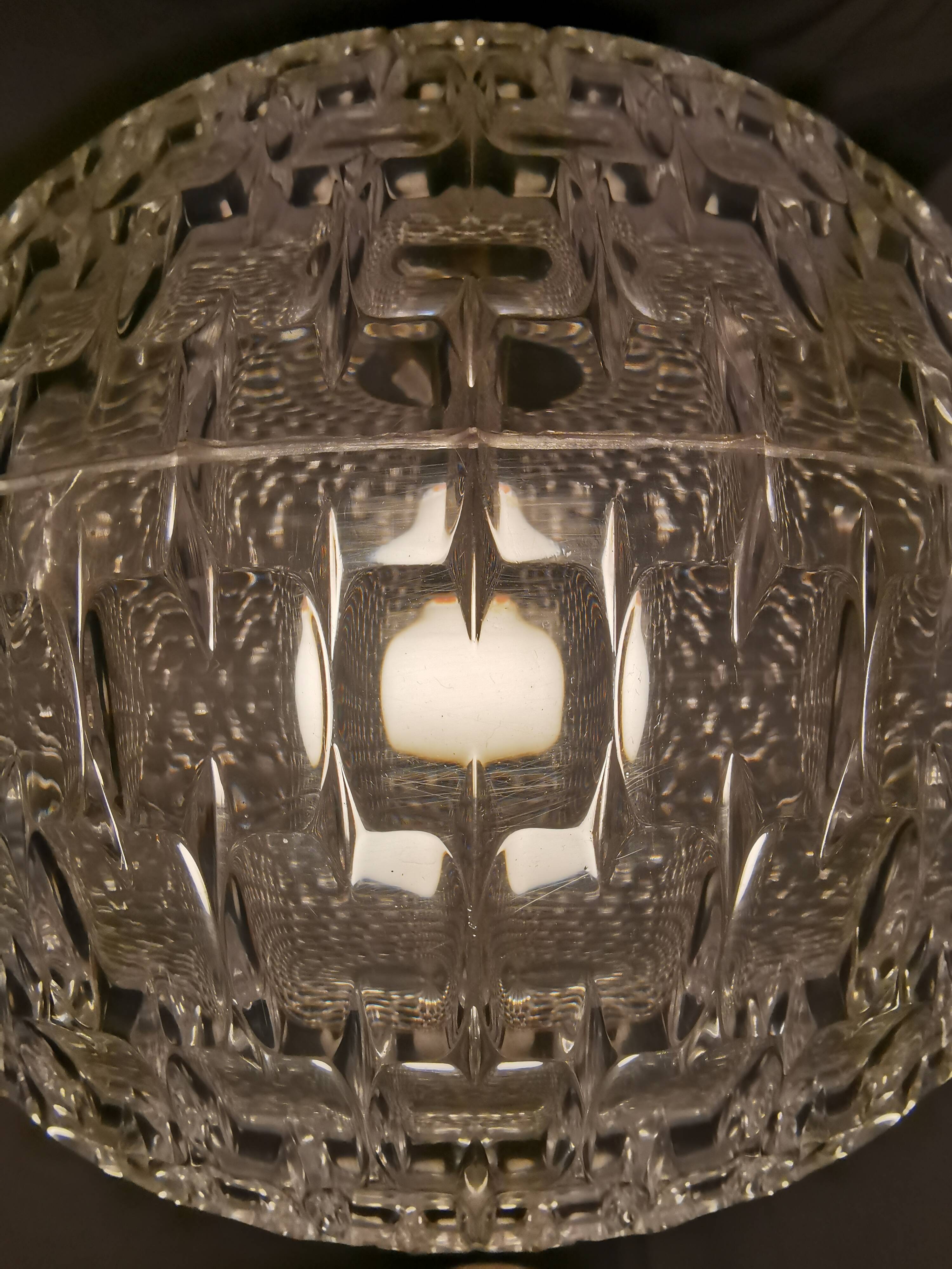 Aloys Gangkofner pendant light for Erco, Germany, Space Age, 1970.