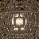 Aloys Gangkofner pendant light for Erco, Germany, Space Age, 1970.