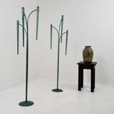 Pair of large vintage 1960s floor candlesticks