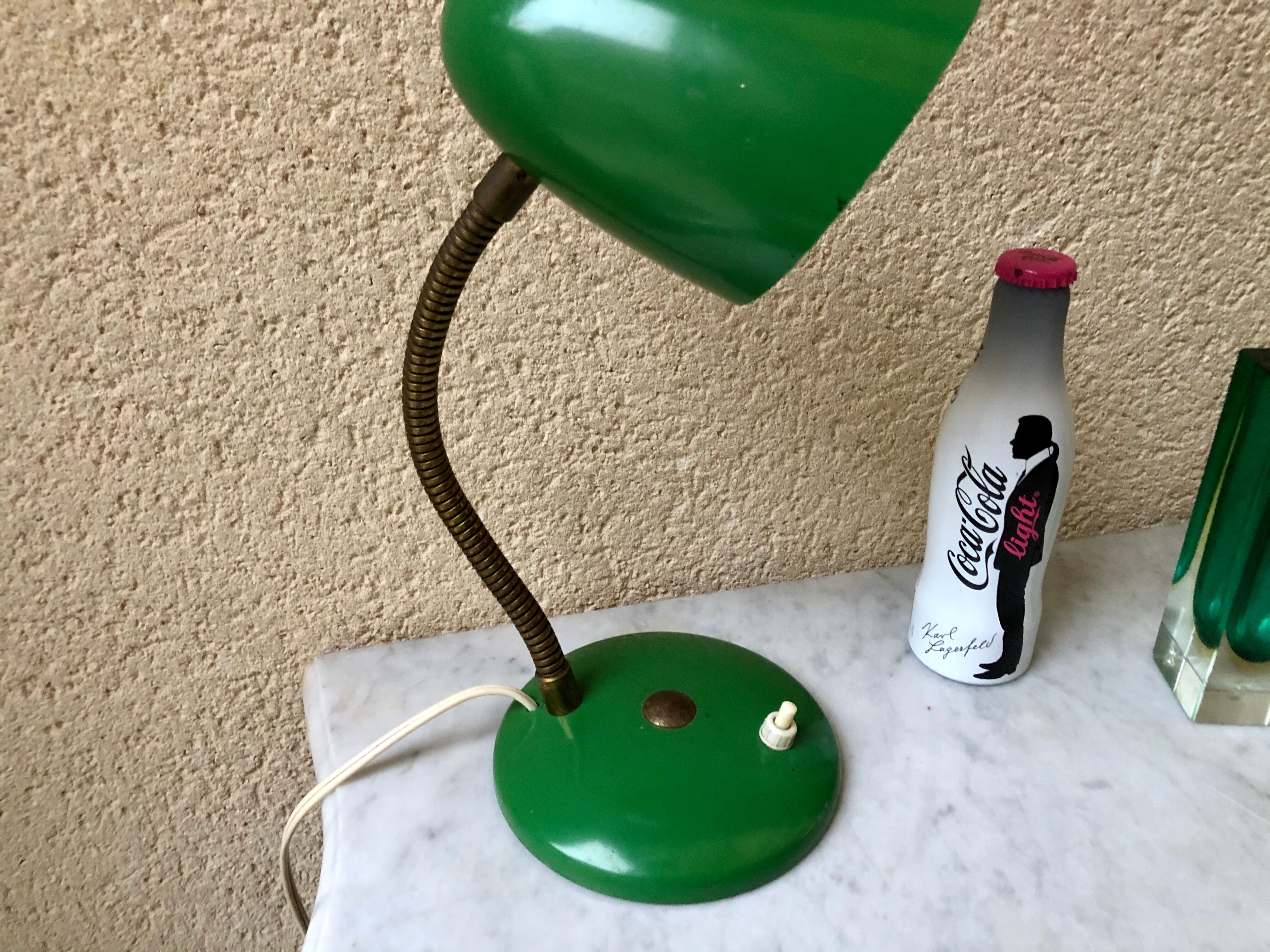 Vintage 1960s flexible desk lamp
