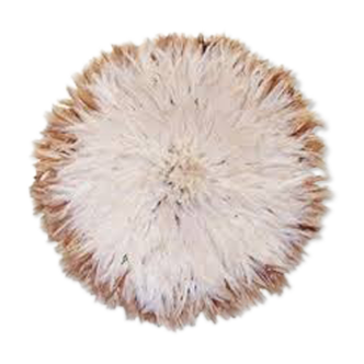 Juju hat blanc contour beige