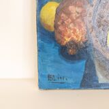 Oil on canvas still life