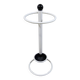 Umbrella stand in white & black by D-TEK 1980’s