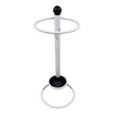 Umbrella stand in white & black by D-TEK 1980’s