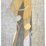 André beaudin, untitled, 1973. original lithograph signed in pencil