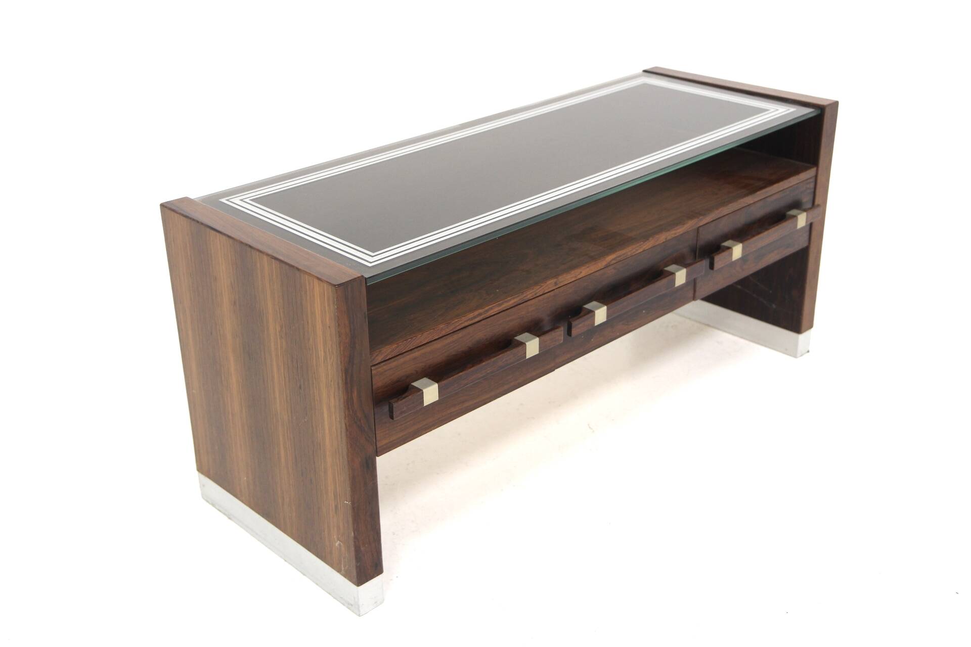 Scandinavian "exellens" chest of drawers in rosewood, Fröseke Nybrofabriken, Sweden, 1960