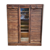 Artist's furniture • vintage Art Deco curtain cabinet