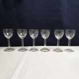 Prlncess House Heritage 30 Piece Etched Crystal Stemware Set