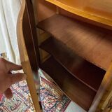 Art Deco sideboard buffet, walnut veneer, 30/40 mm thick