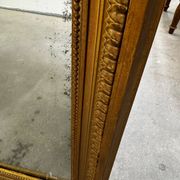 Miroir Grand format Louis Philippe bois doré