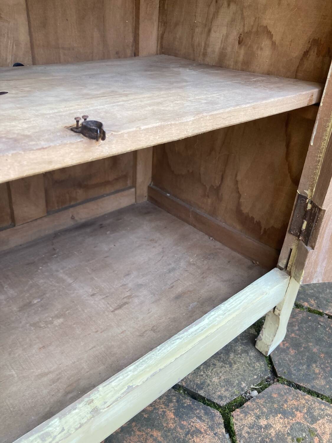 Small vintage antique buffet