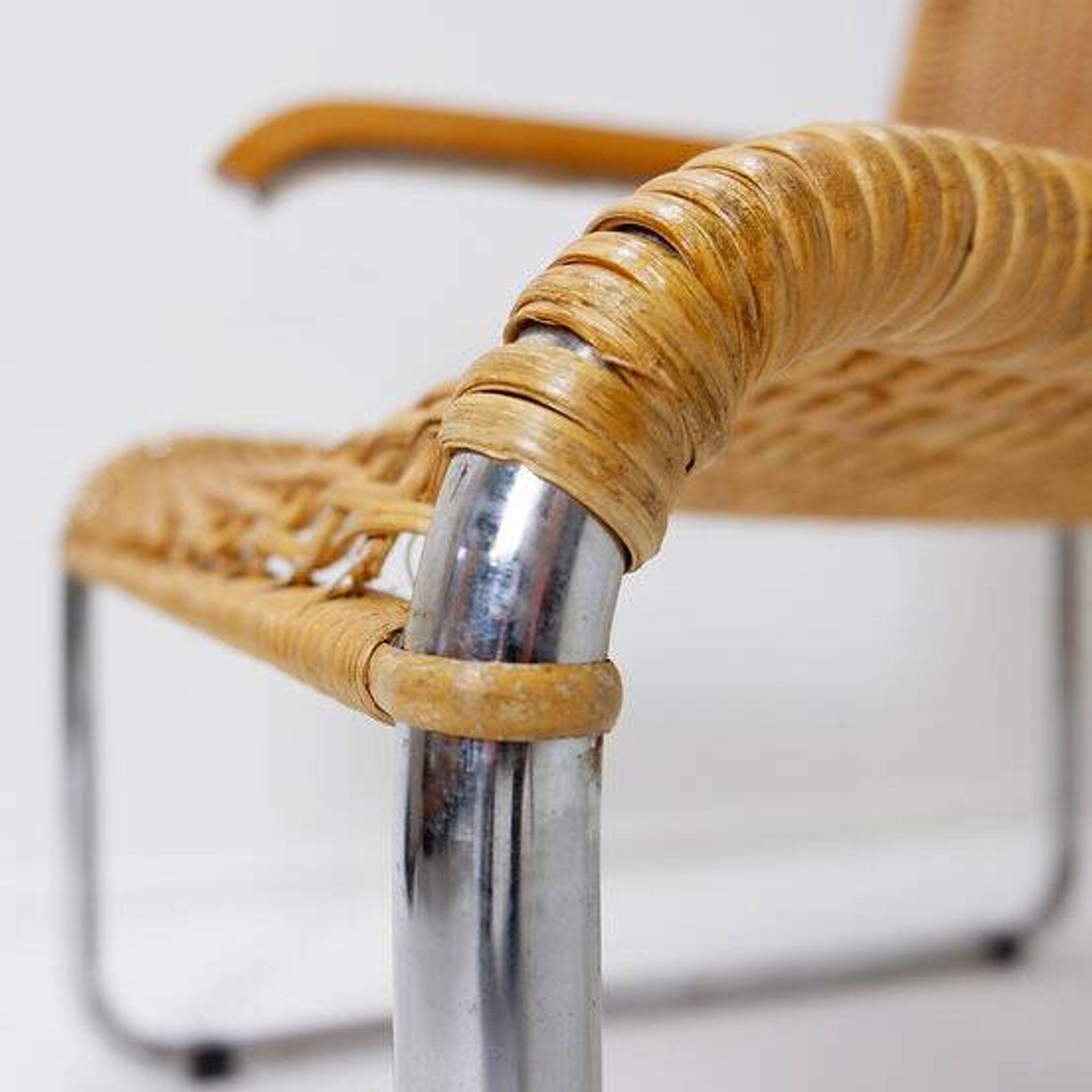 Modernist armchair in the STYLE of Breuer - circa 1990