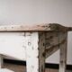 Console shabby chic en bois