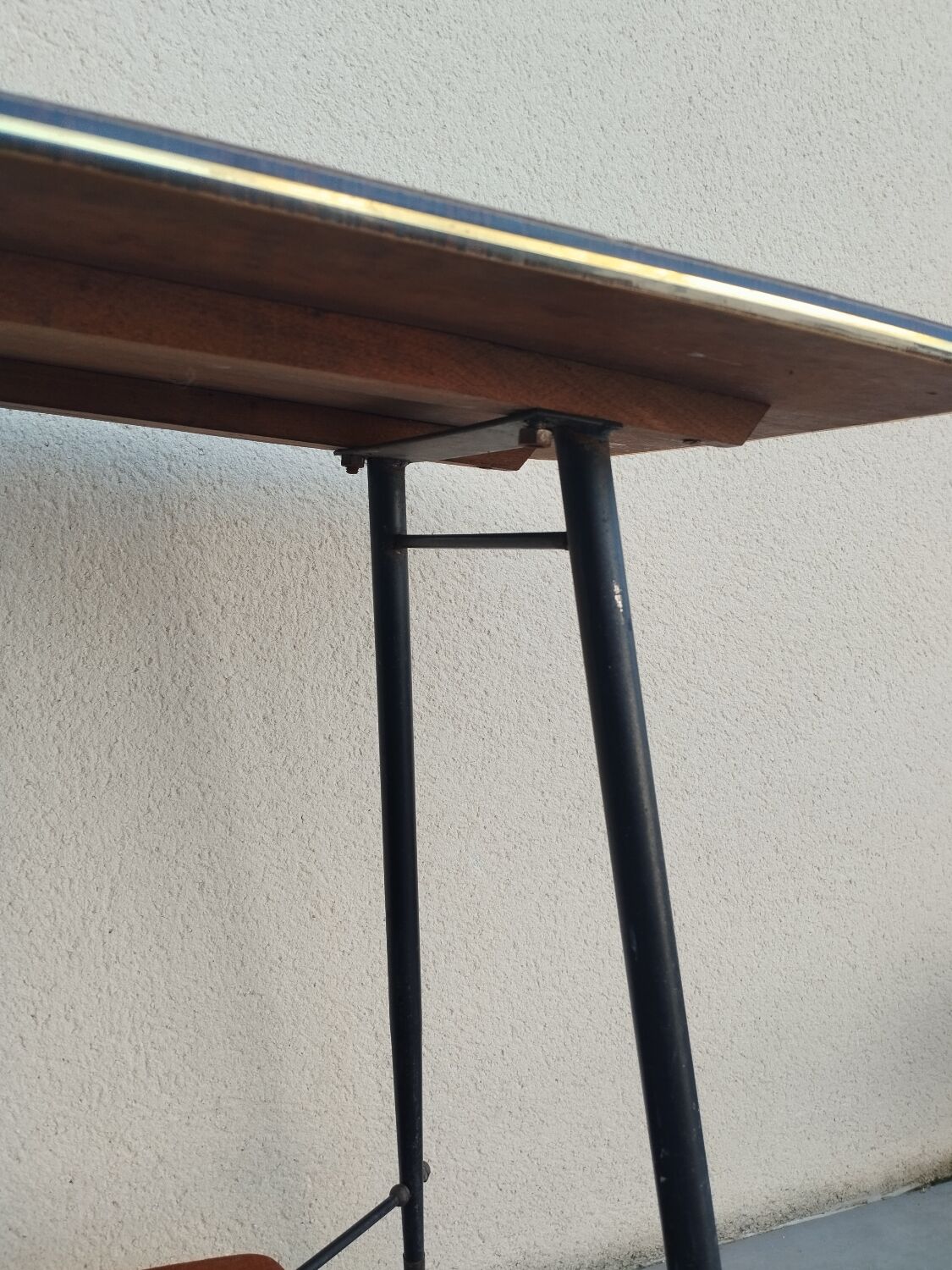 Ancienne desserte à roulettes design 1950