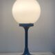Two space age globe lamps from the 70s.