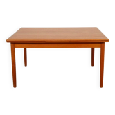 Vintage dining table | teak | extendable | 140 cm