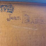 Stamped black Louis XV chest of drawers