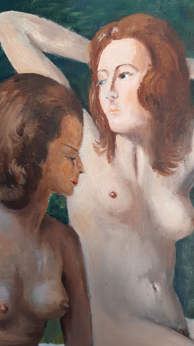 Female Nudes by Arthur Gerthoffert