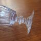 19th/20th century cut crystal glass – red wine format