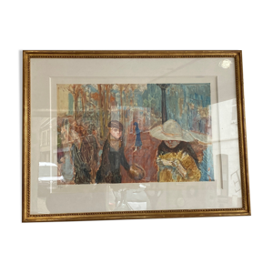 Lithographie signée