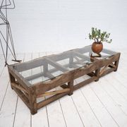 Grande table basse primitive, années 1900